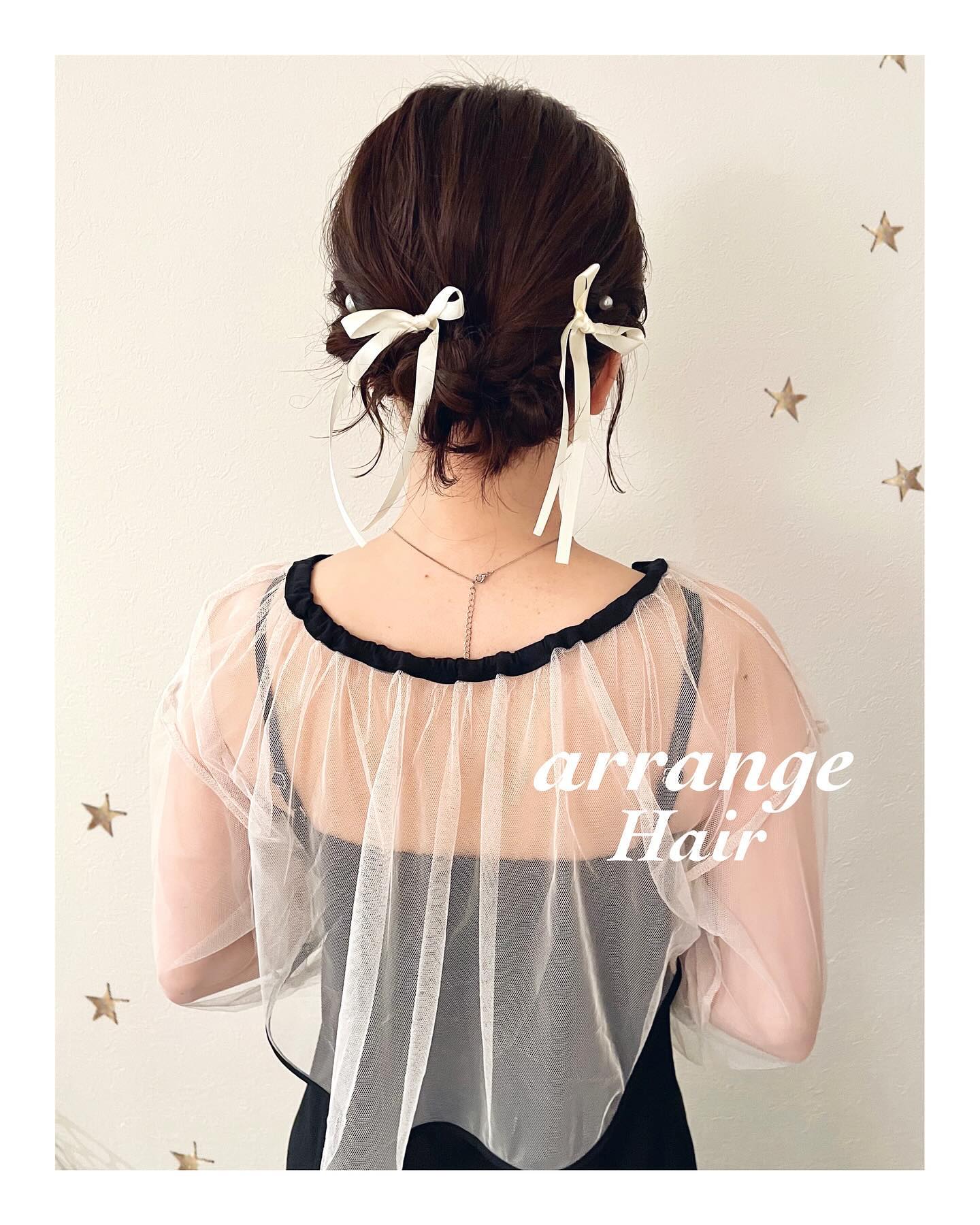 アレンジヘア（ボブ・ミディアム・ロング・ヘアアレンジ）