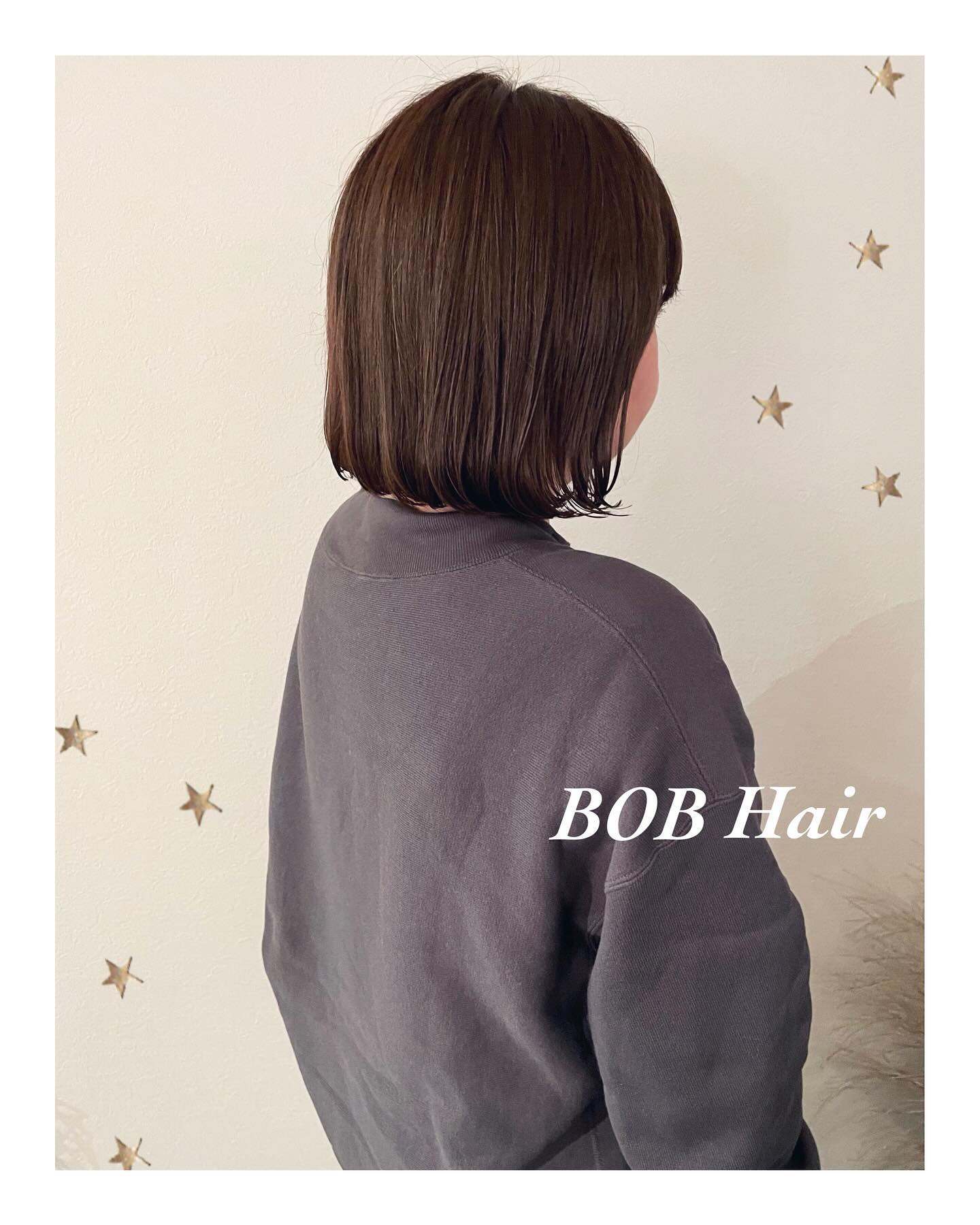 内巻きBOB（ボブ・ミディアム・ロング・ヘアアレンジ）
