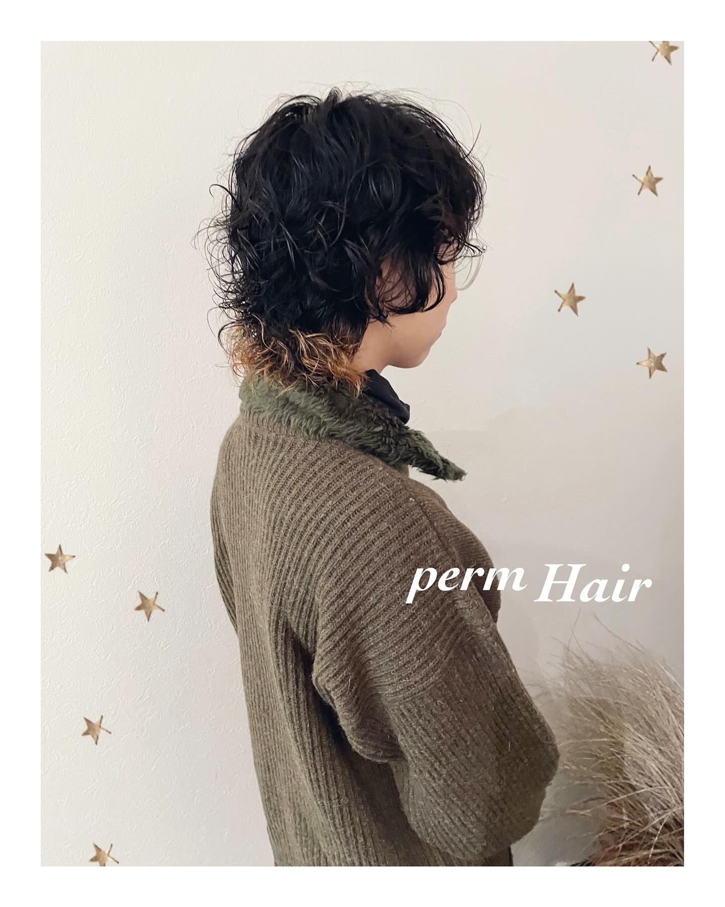 くしゃくしゃパーマ（ボブ・ミディアム・ロング・パーマ・ヘアアレンジ）