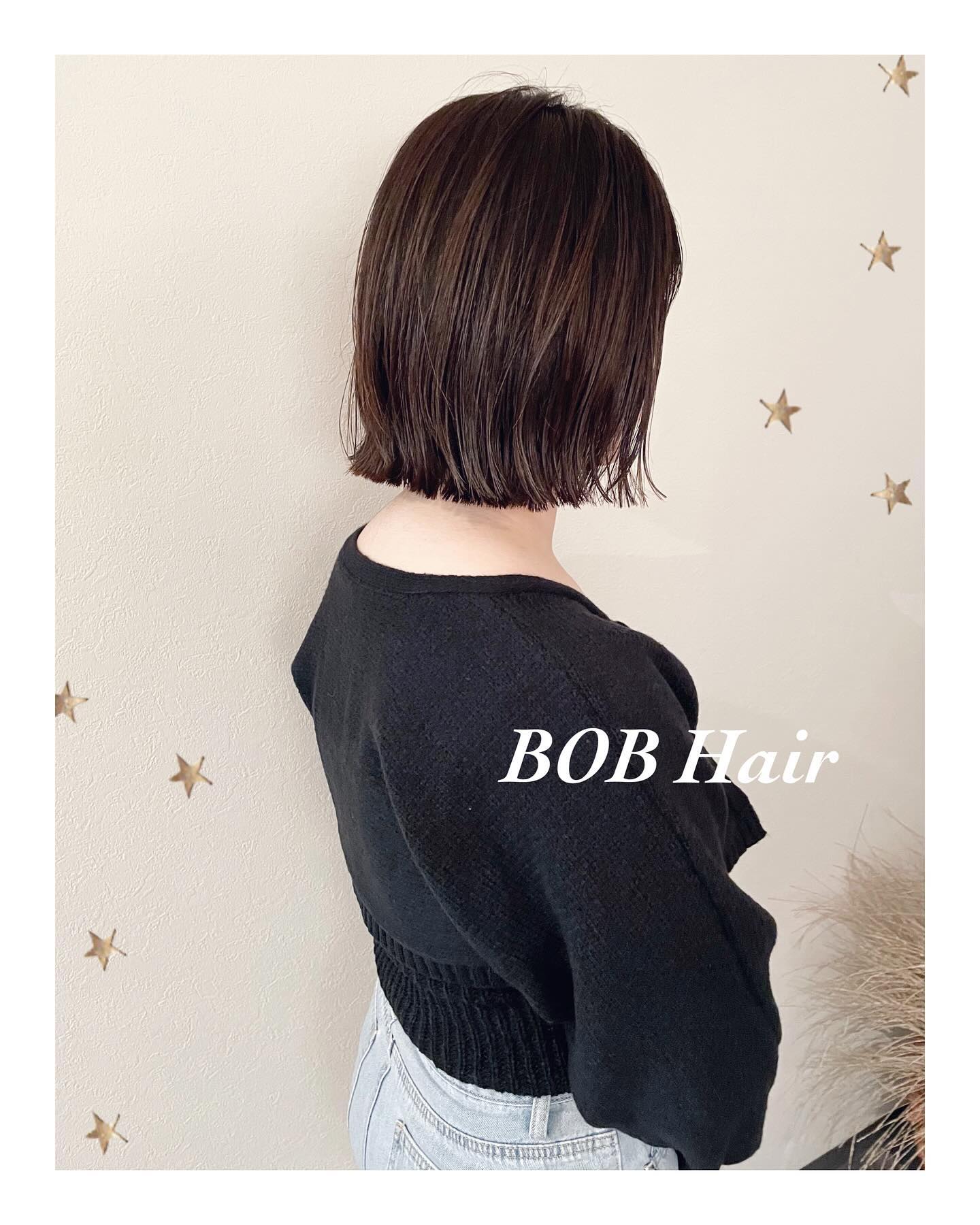 パツっとね（ボブ・ミディアム・ロング・ヘアアレンジ）