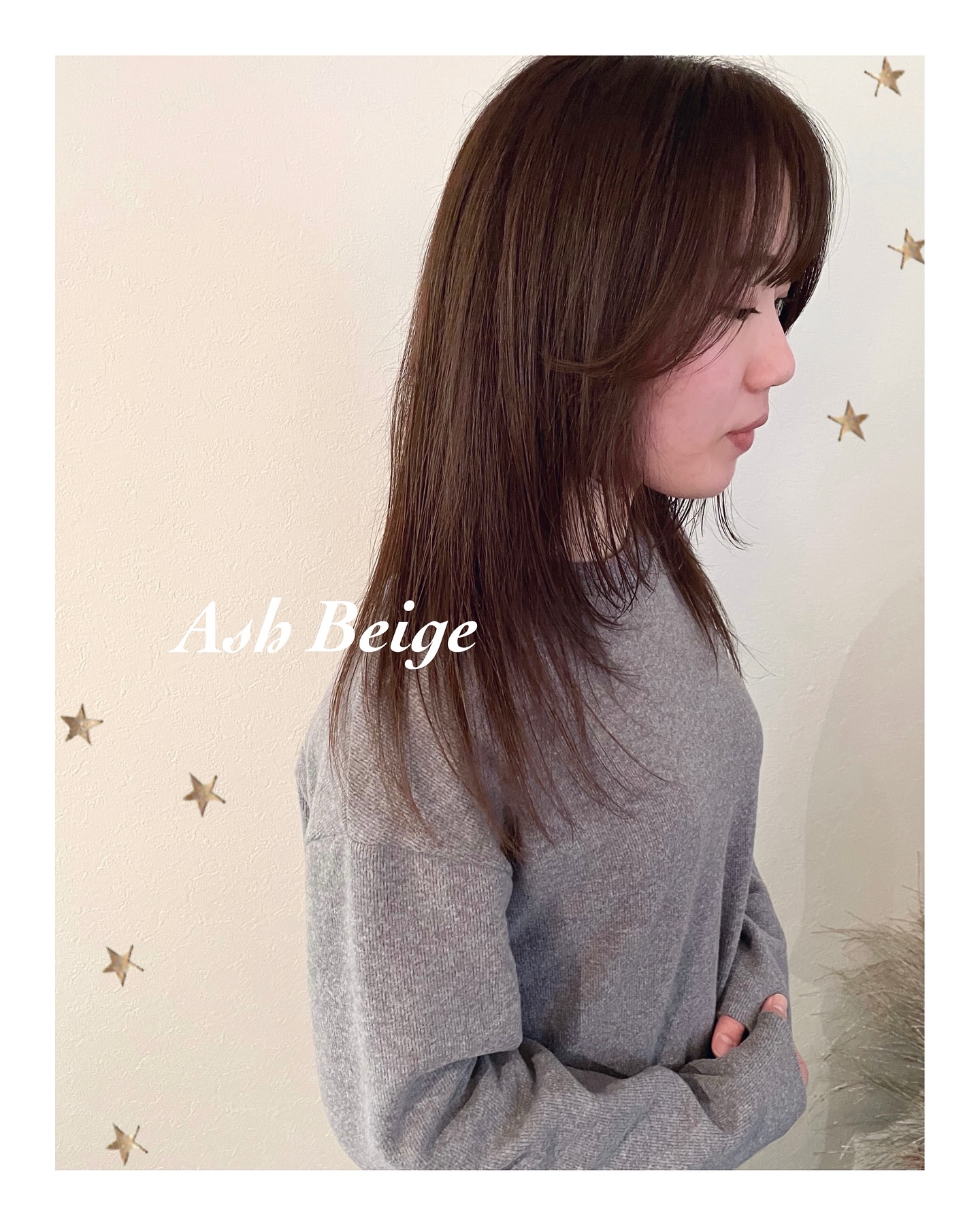 顔まわりにレイヤーをプラス（ボブ・ミディアム・ロング・カラー・ヘアアレンジ）