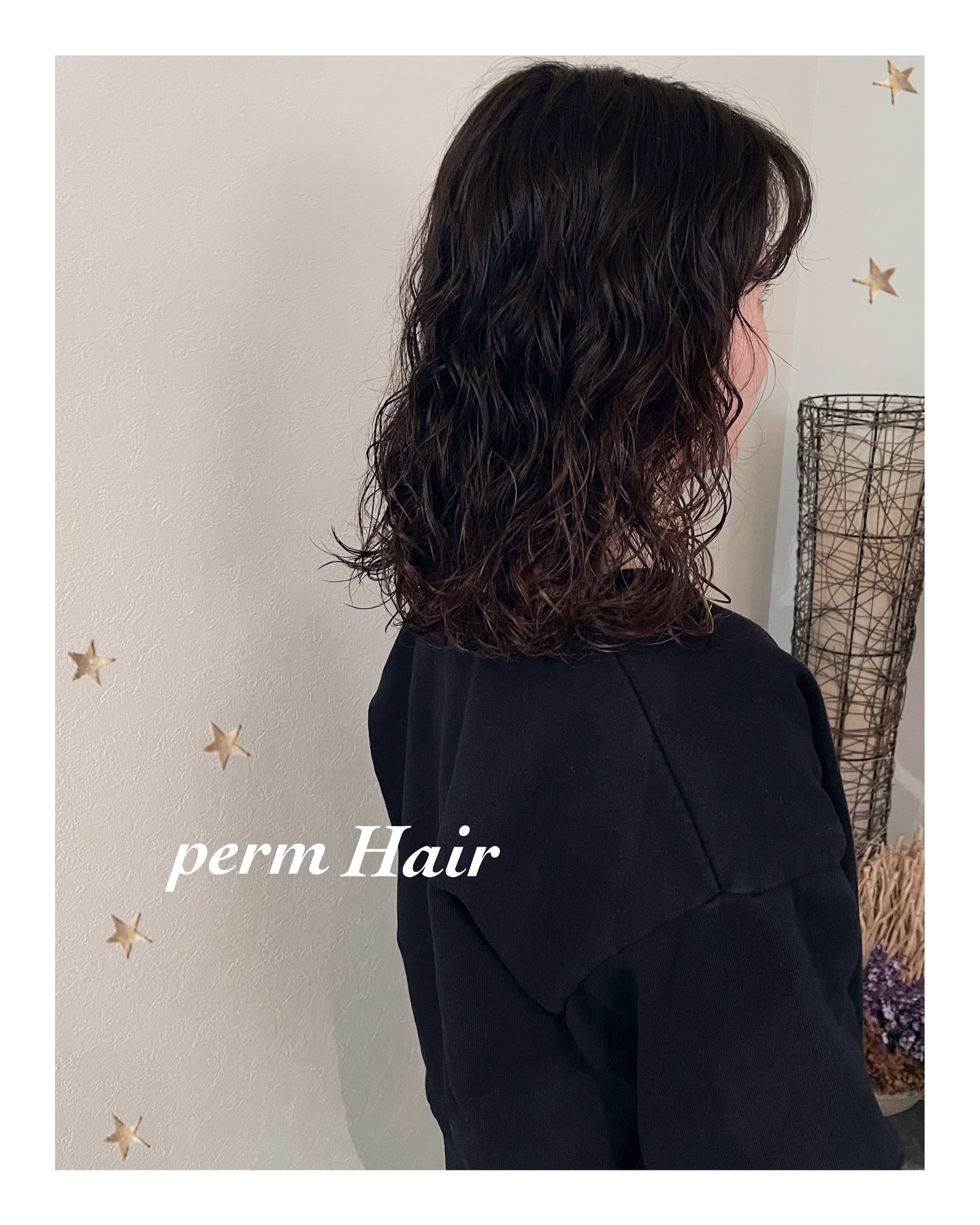 くしゃくしゃパーマ（ボブ・ミディアム・ロング・パーマ・ヘアアレンジ）