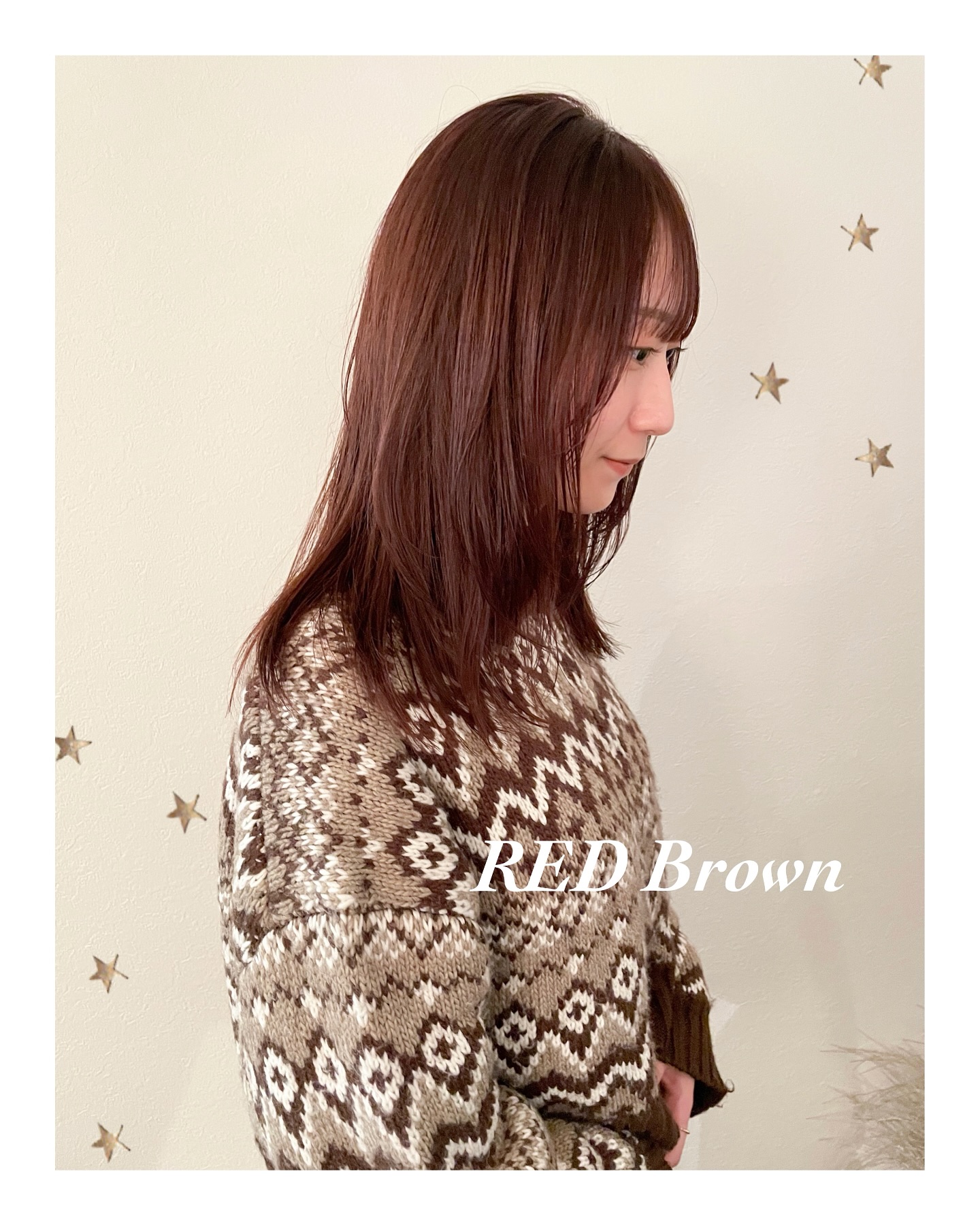 顔まわりにレイヤー（ボブ・ミディアム・ロング・ヘアアレンジ）