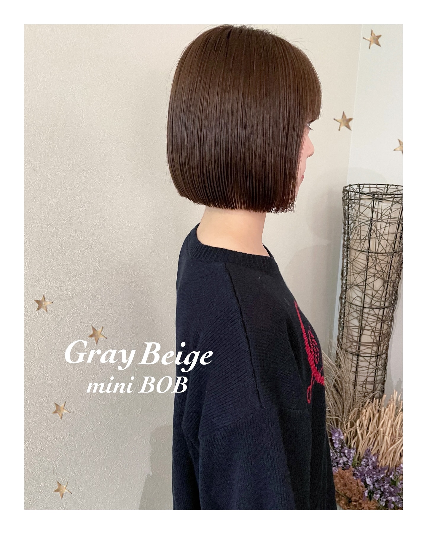 ストレートBOB（ボブ・ミディアム・ロング・ヘアアレンジ）