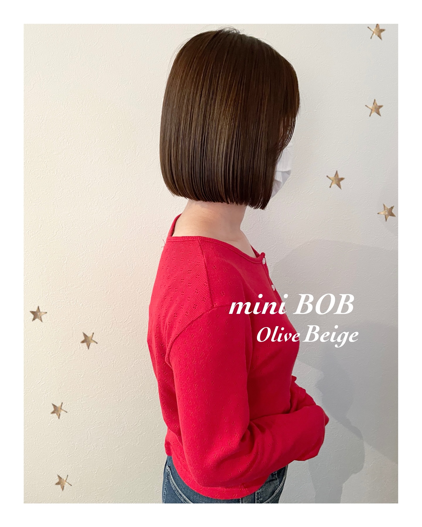 mini BOB（ボブ・ミディアム・ロング・ヘアアレンジ）