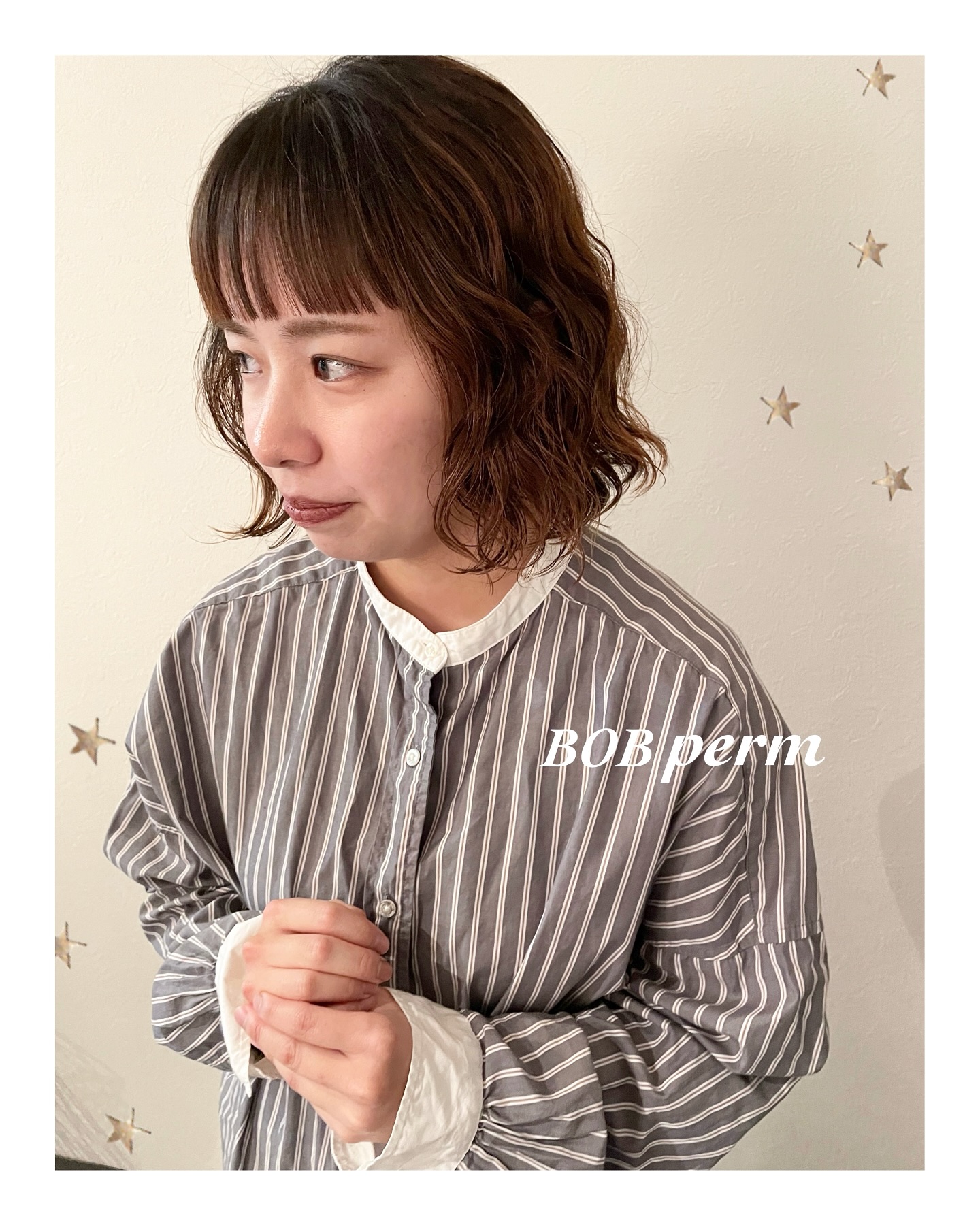 BOBとパーマ（ボブ・ミディアム・ロング・パーマ・ヘアアレンジ）