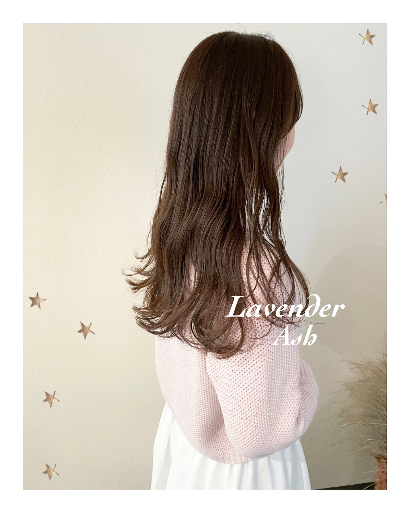 ラベンダーアッシュ（ボブ・カラー・ヘアアレンジ）
