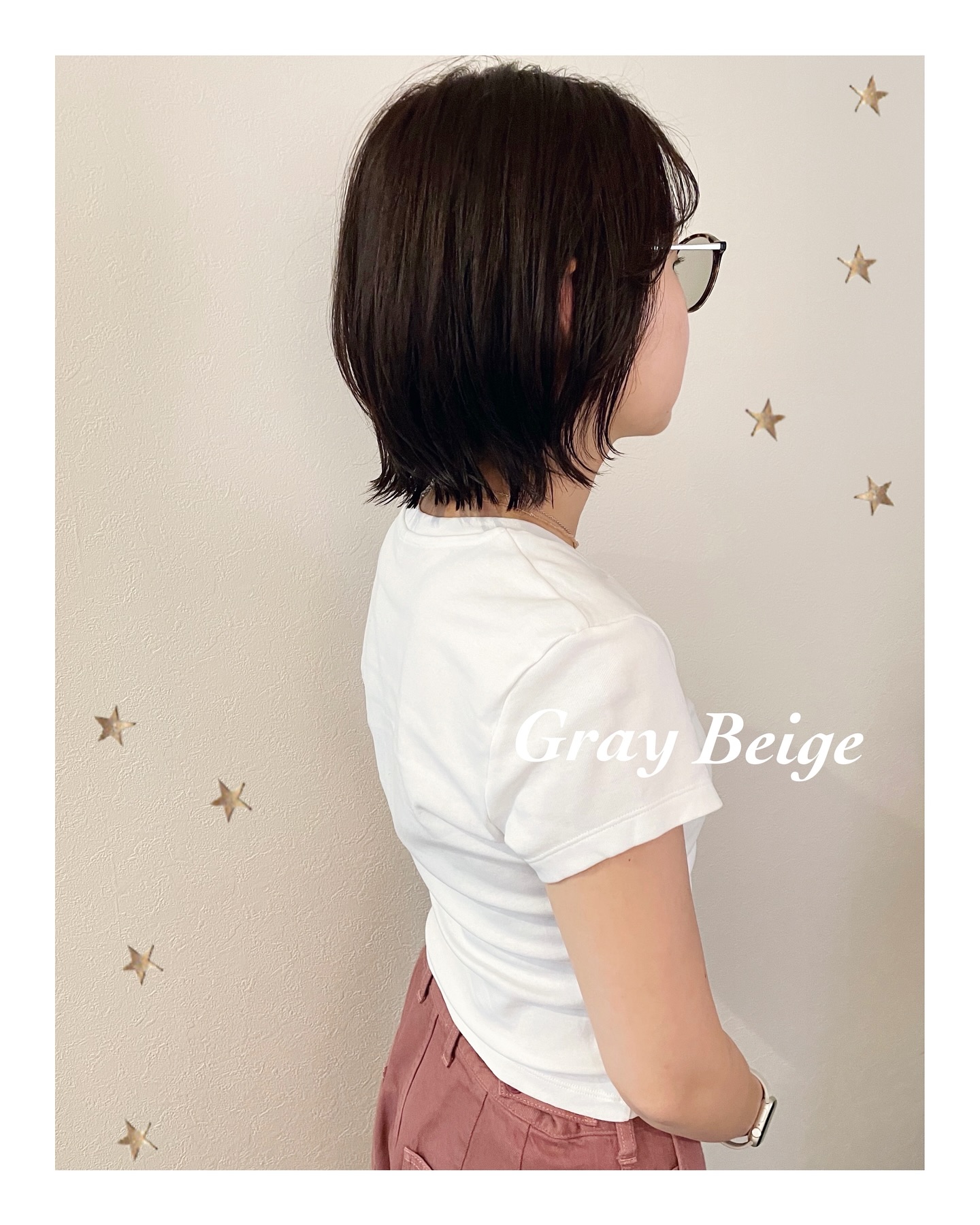 ショートから伸びてきてたのでレイヤーBOBに（ボブ・ミディアム・ロング・ヘアアレンジ）