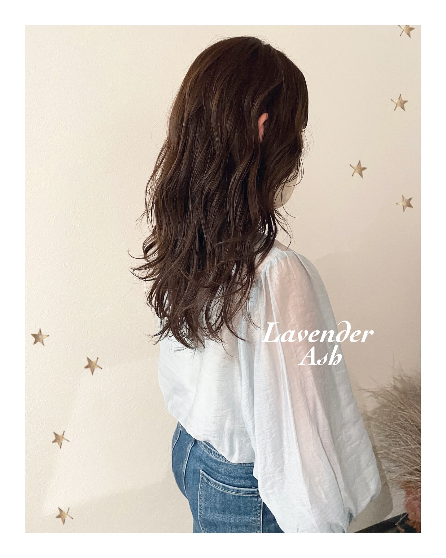 ラベンダーでまろやかくすみカラー（ボブ・ミディアム・ロング・カラー・ヘアアレンジ）