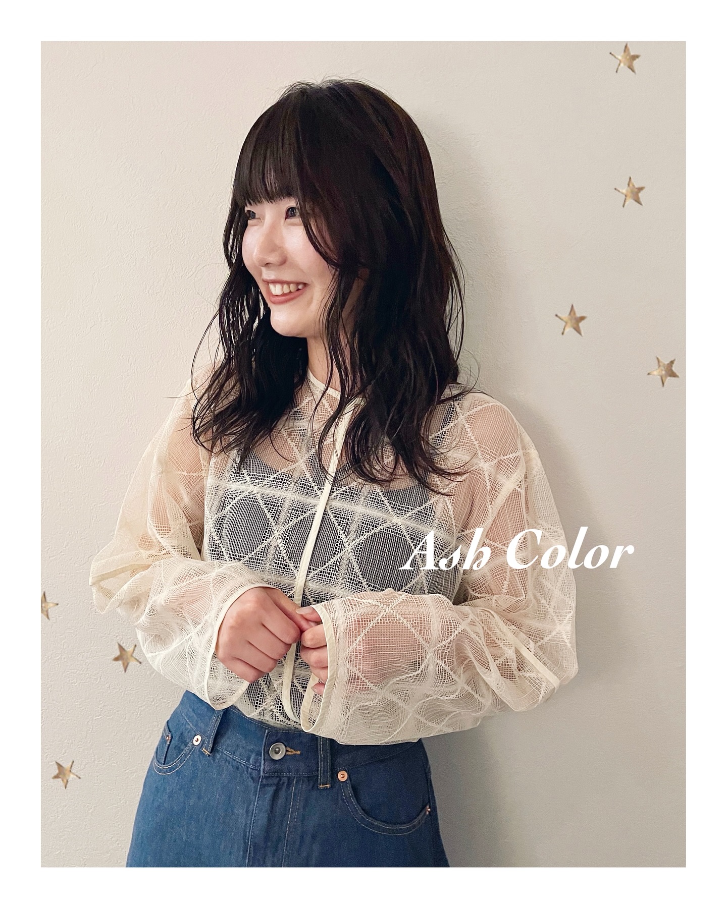 7月もよろしくお願いします（ボブ・ミディアム・ロング・カラー・ヘアアレンジ）
