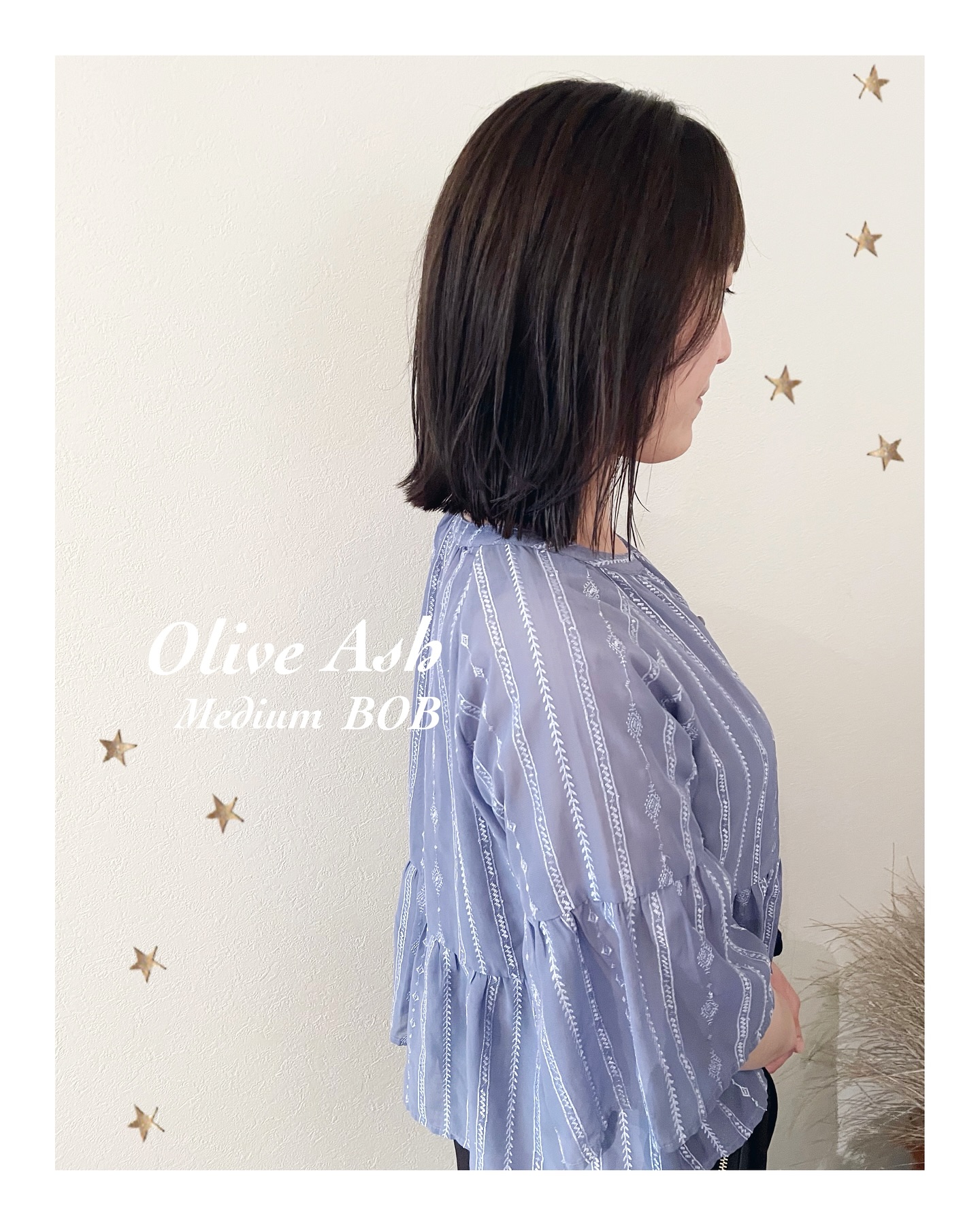 肩につくミディアムヘア（ボブ・ミディアム・ロング・ヘアアレンジ）