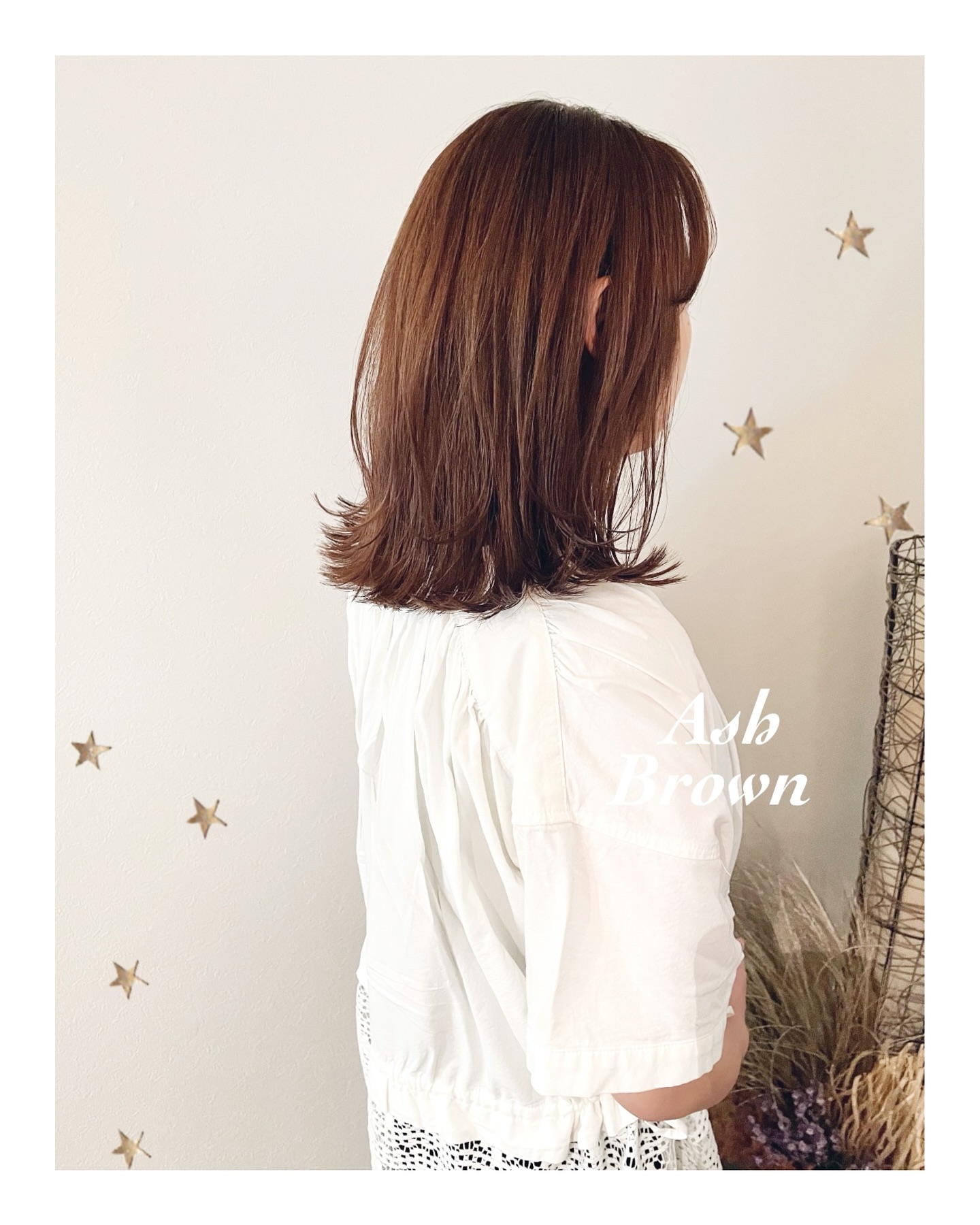 ミディアムレイヤー（ボブ・ミディアム・ロング・ヘアアレンジ）