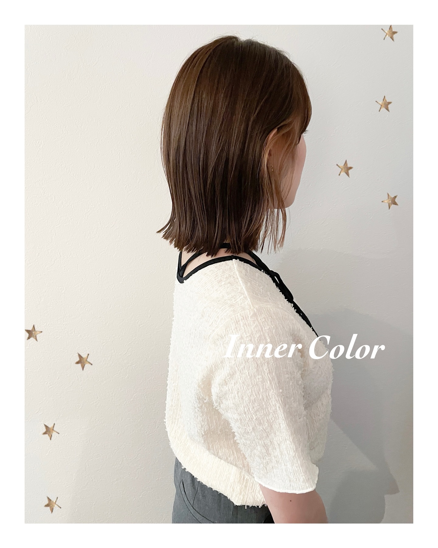 インナーカラー（ボブ・ミディアム・ロング・カラー・ヘアアレンジ）