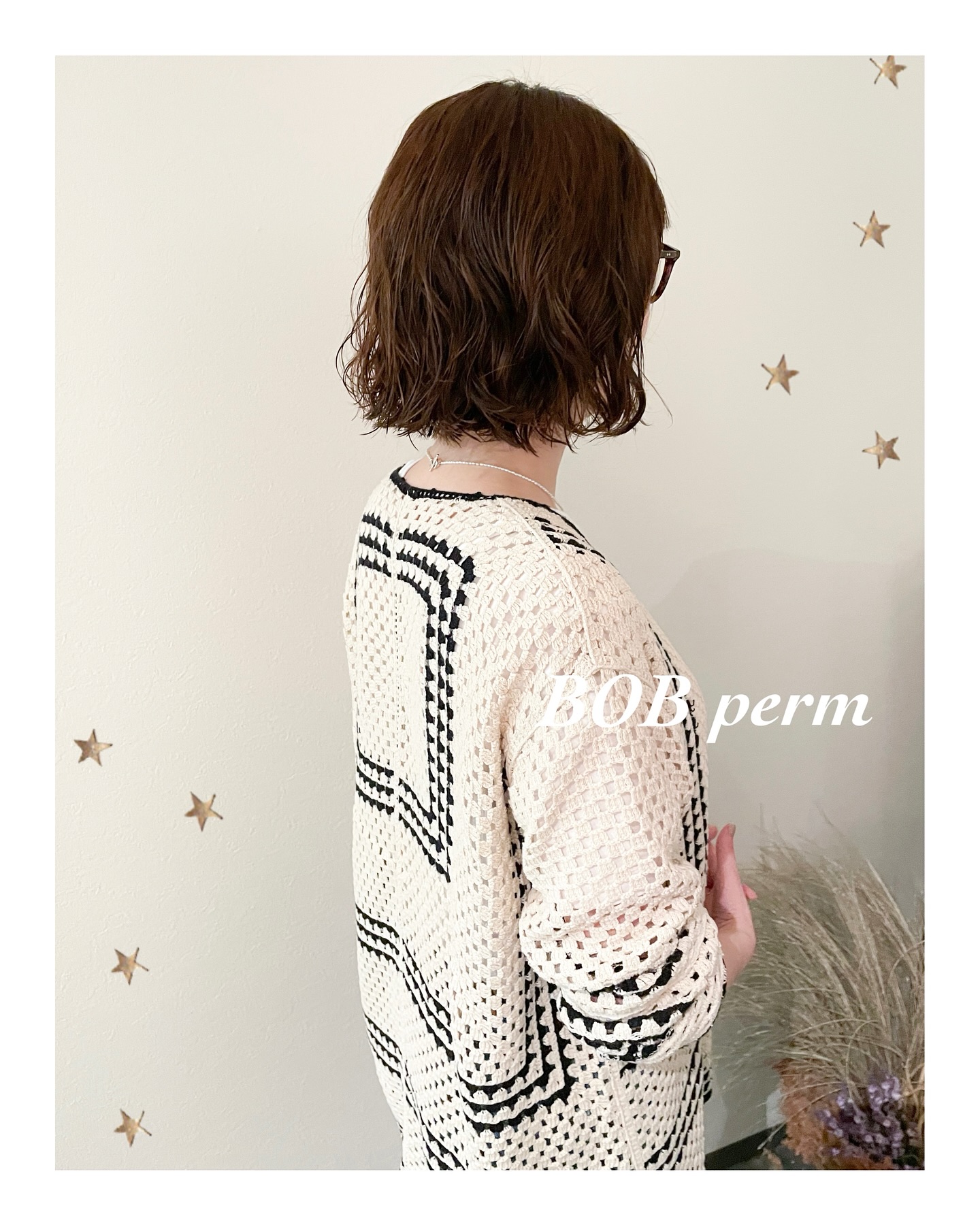 BOBにパーマ（ボブ・ミディアム・ロング・パーマ・ヘアアレンジ）