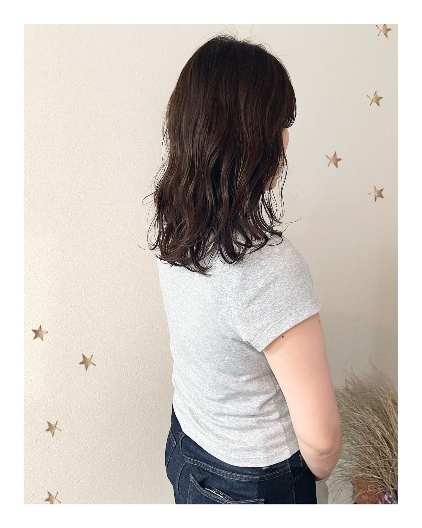 伸ばし中（ボブ・ミディアム・ロング・ヘアアレンジ）