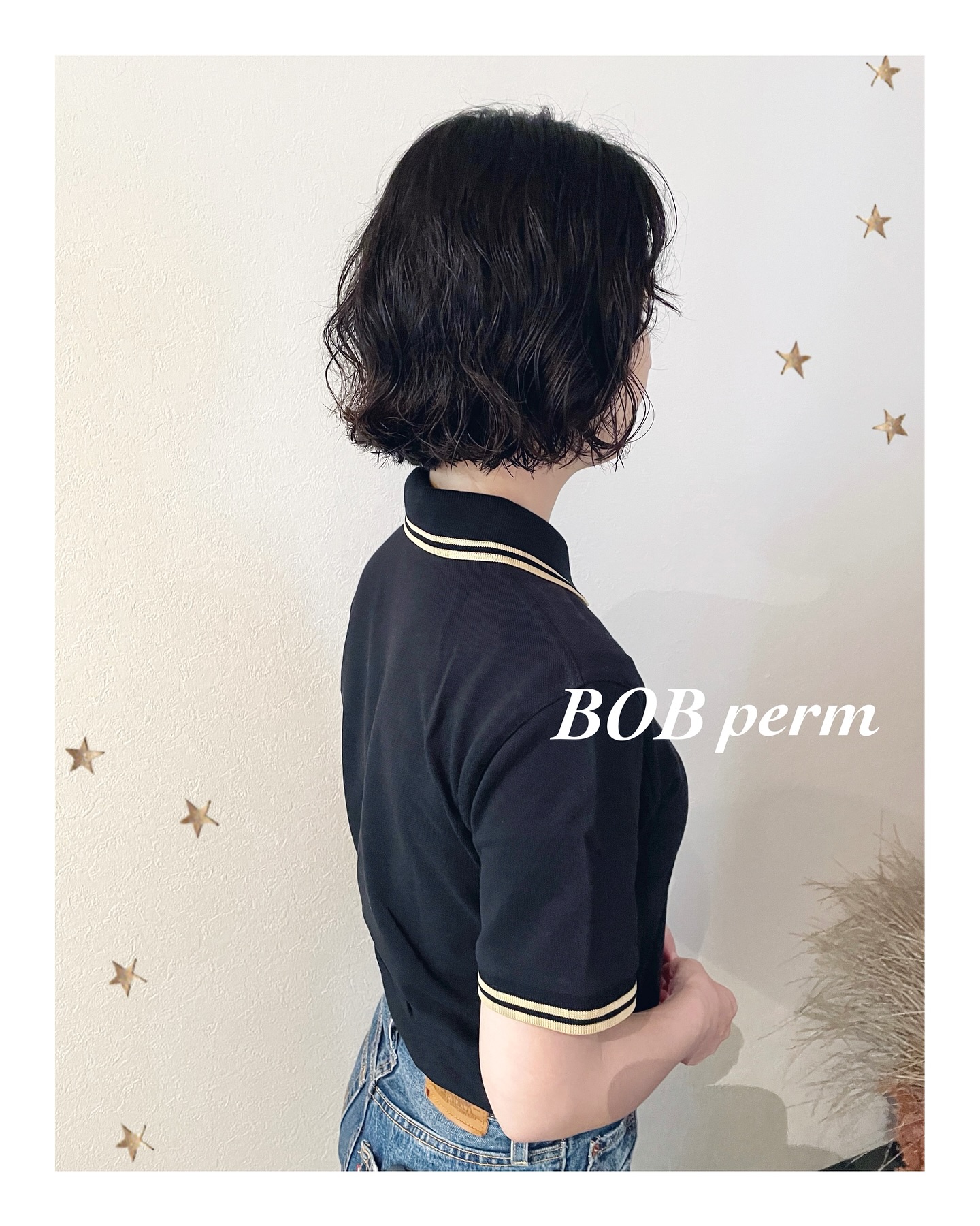 ばっさりBOBにしてパーマ（ボブ・ミディアム・ロング・パーマ・ヘアアレンジ）