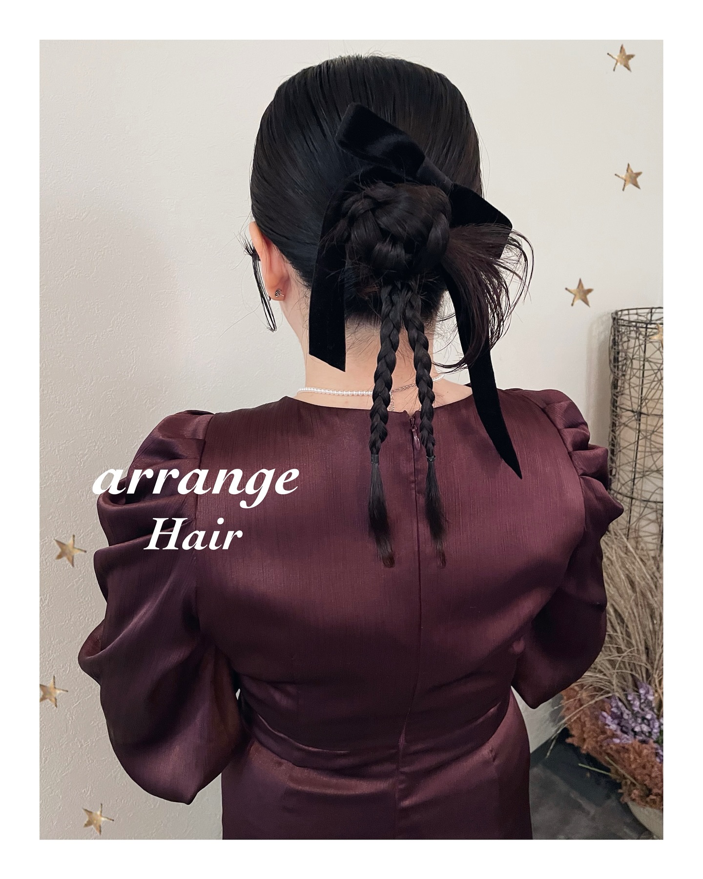 カチモリアレンジ（ボブ・ミディアム・ロング・ヘアアレンジ）