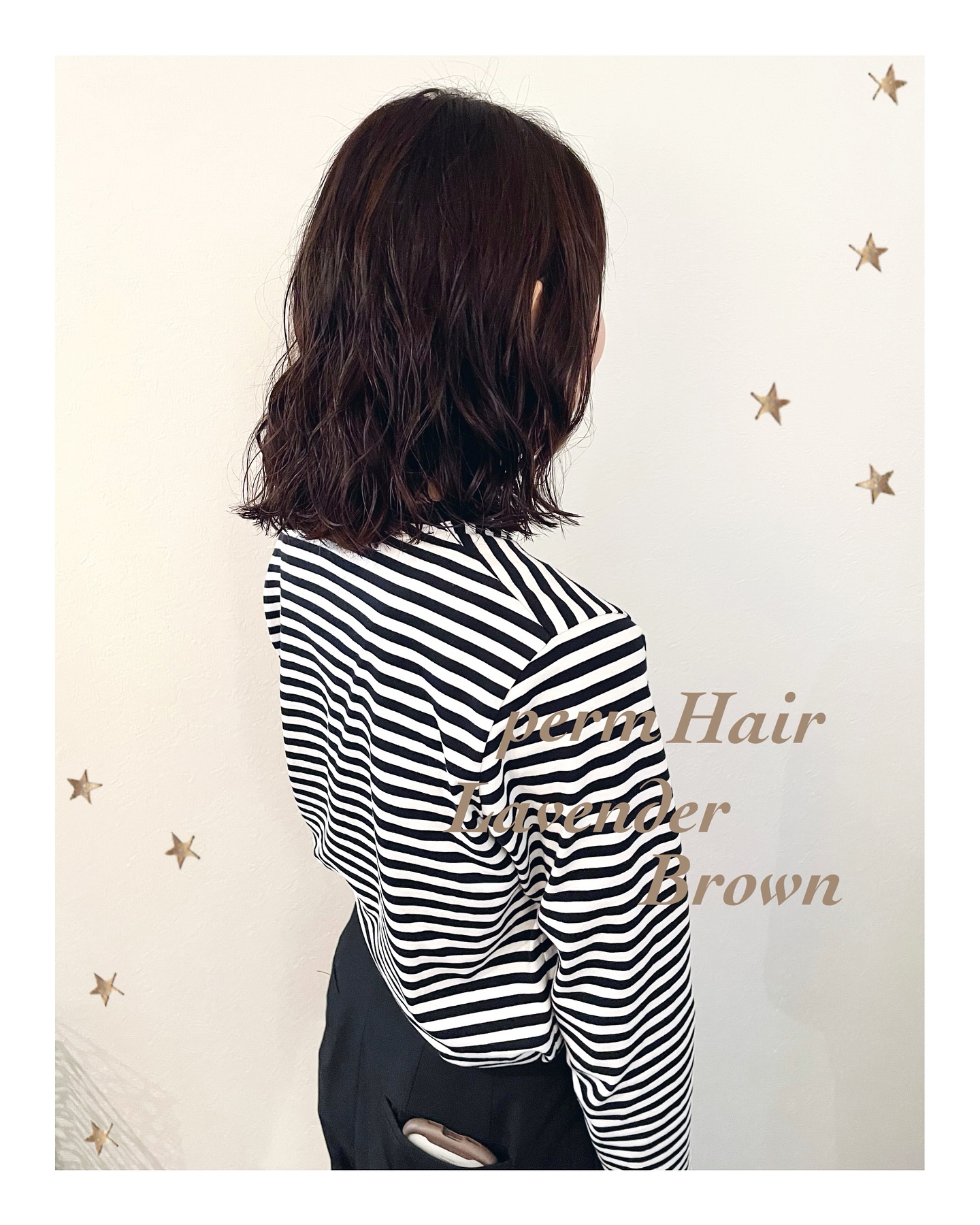 ミディアムパーマ（ボブ・ミディアム・ロング・パーマ・カラー・ヘアアレンジ）