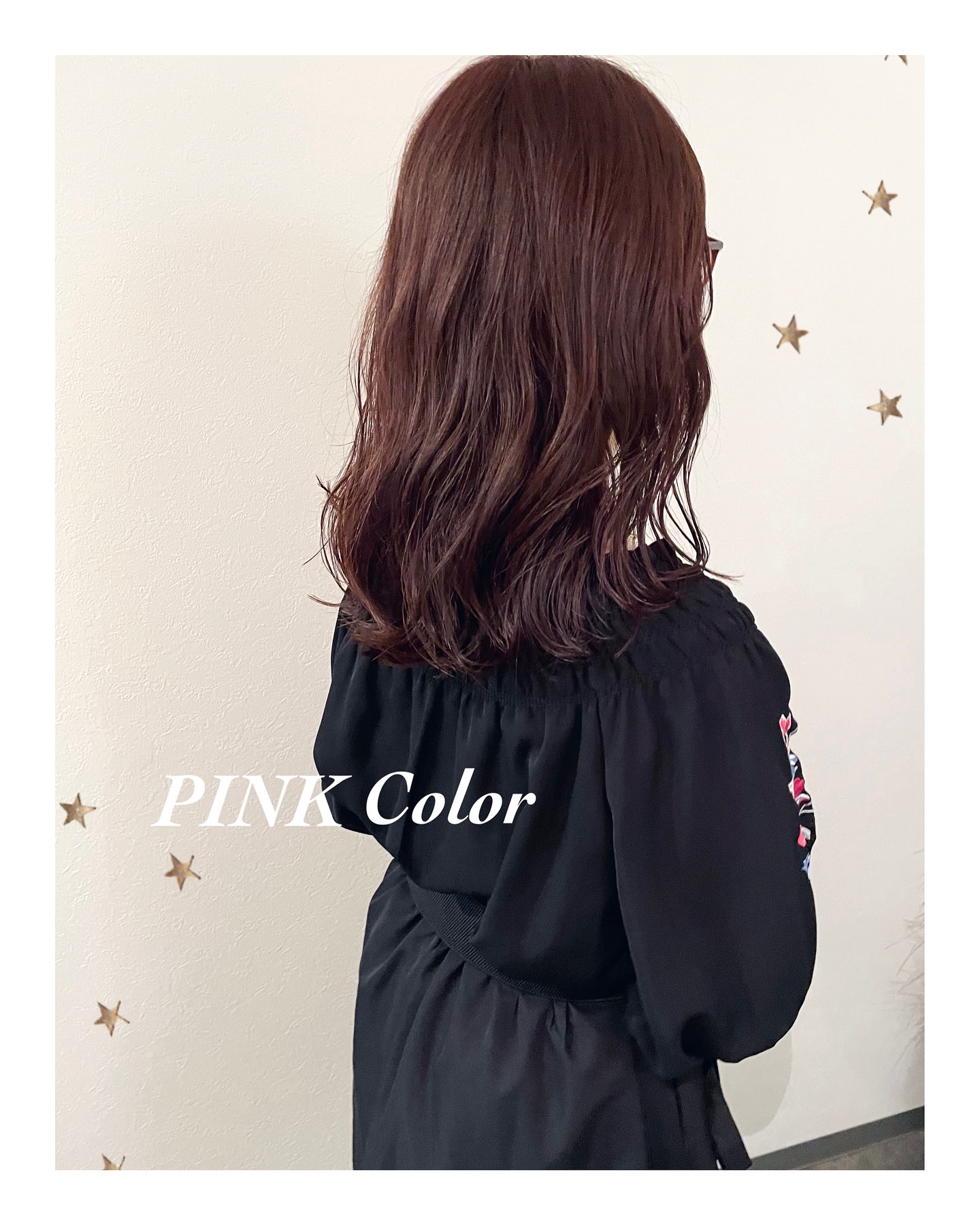 ピンクカラー（ボブ・ミディアム・ロング・カラー・ヘアアレンジ）