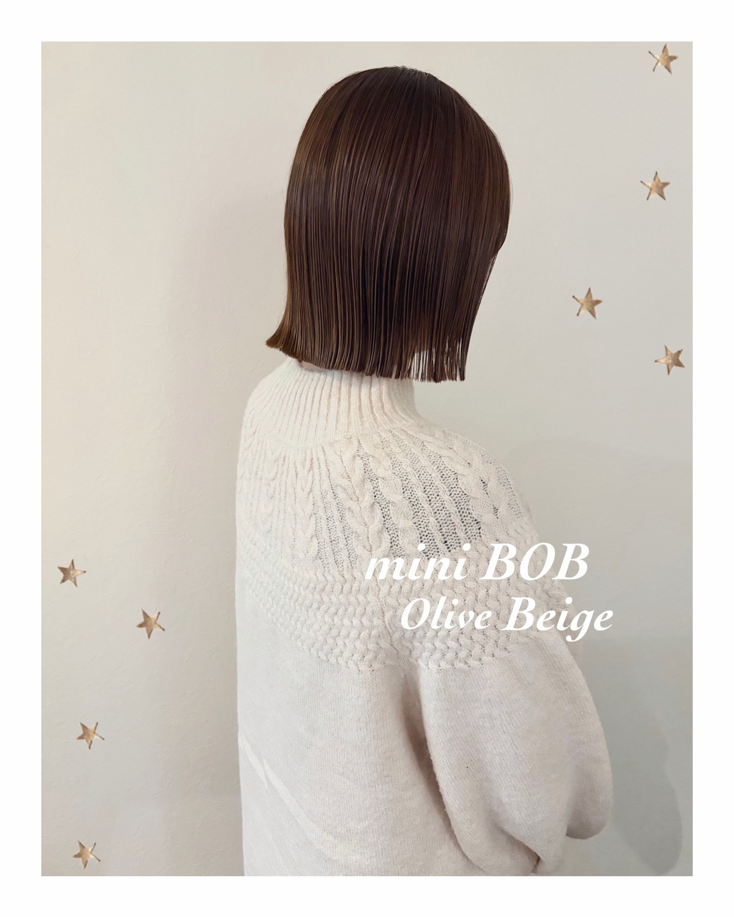 ぱっつりとしたBOBはずっと可愛い〜
