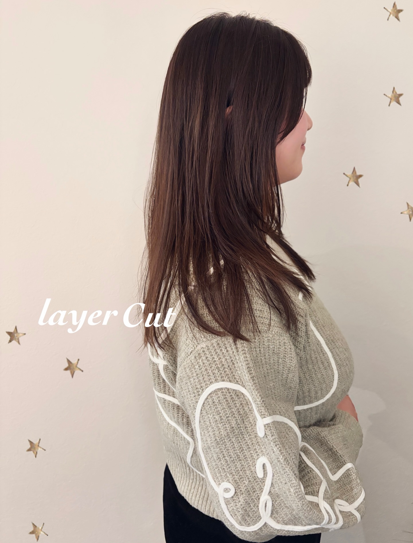 顔まわりレイヤーを＋