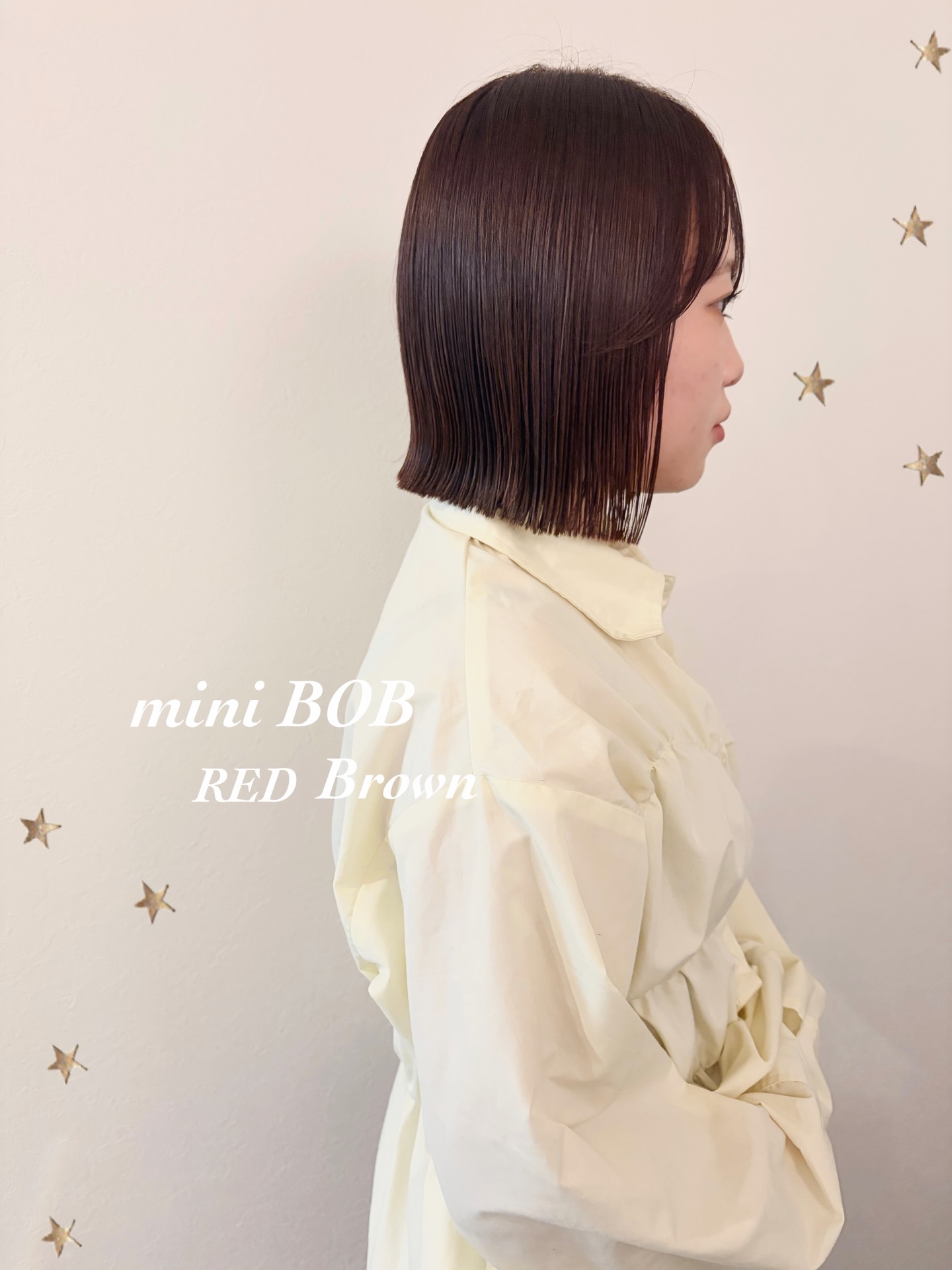 赤茶カラーのmini BOB