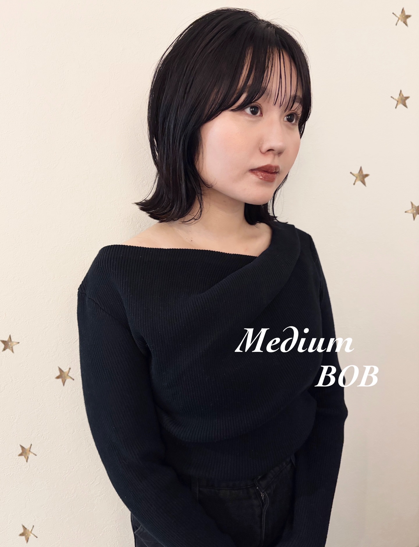 ロングヘアからミディアムBOB