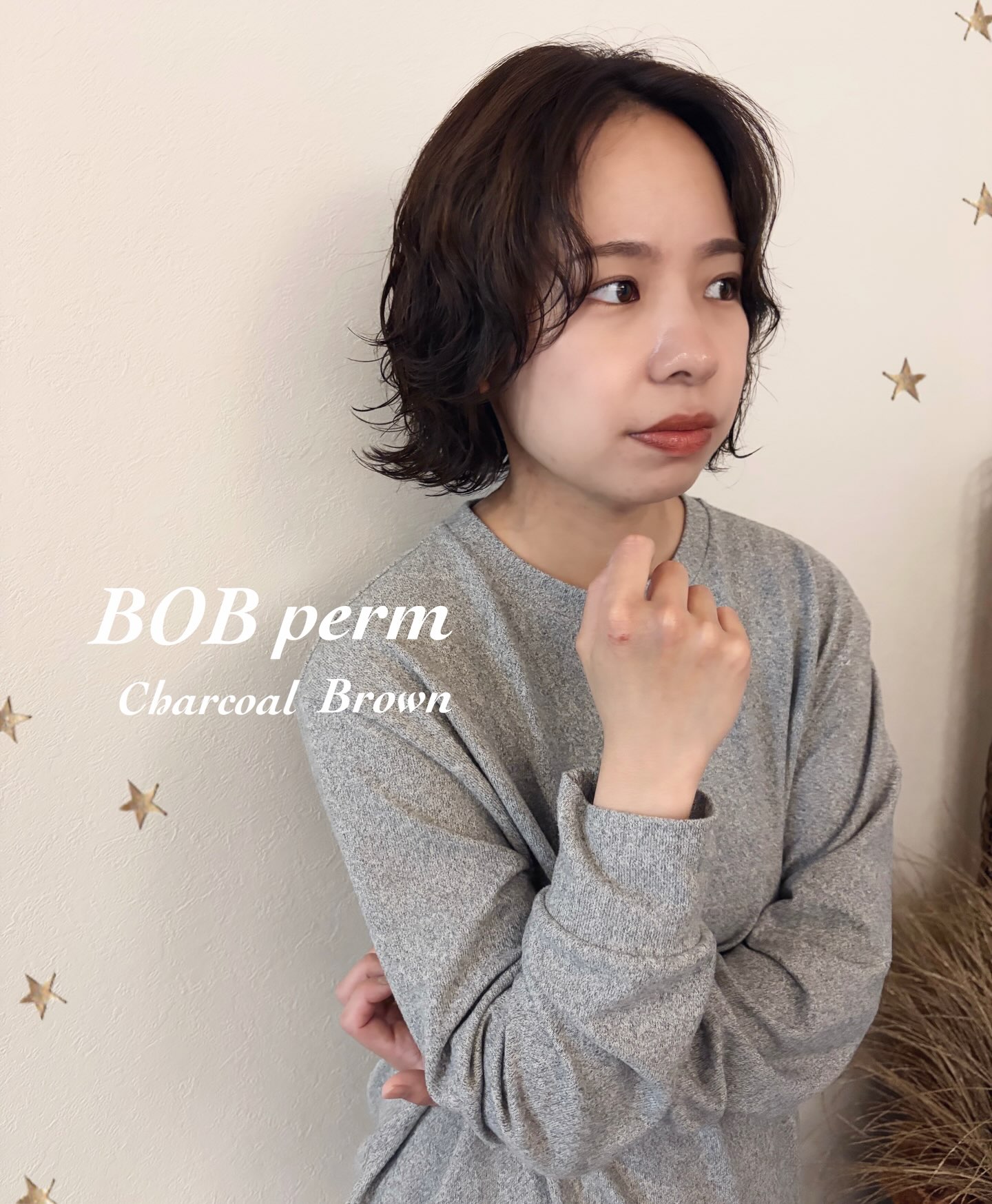 BOB×パーマ