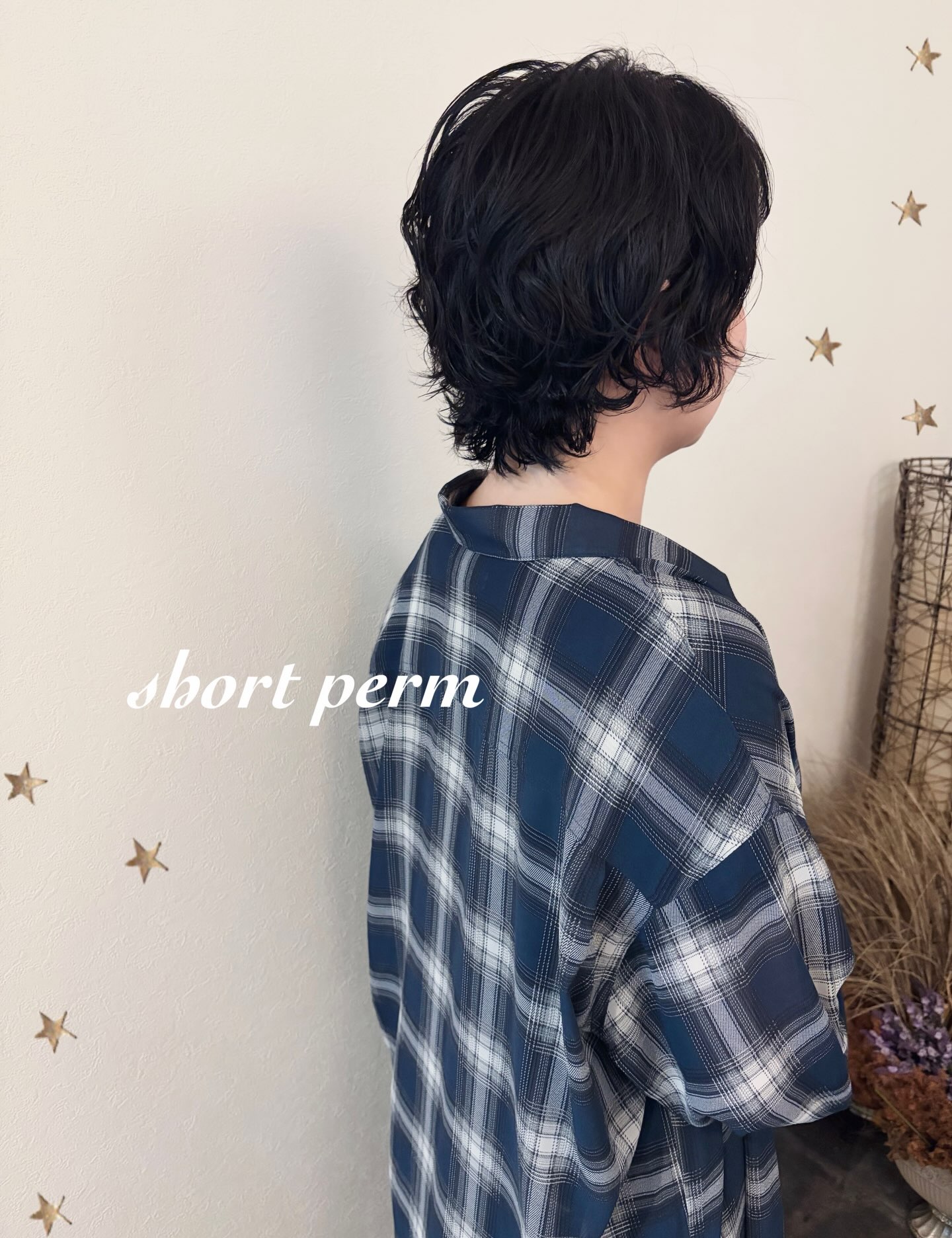 ショート×パーマ